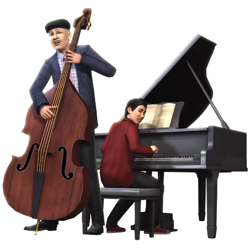 🎼 Стикер «SIMS4» для Telegram