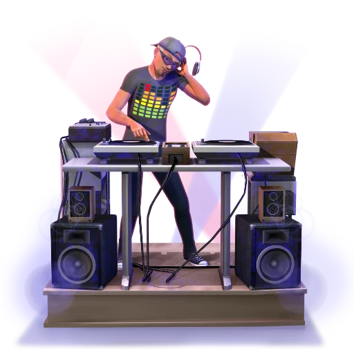 🎧 Стикер «SIMS4» для Telegram