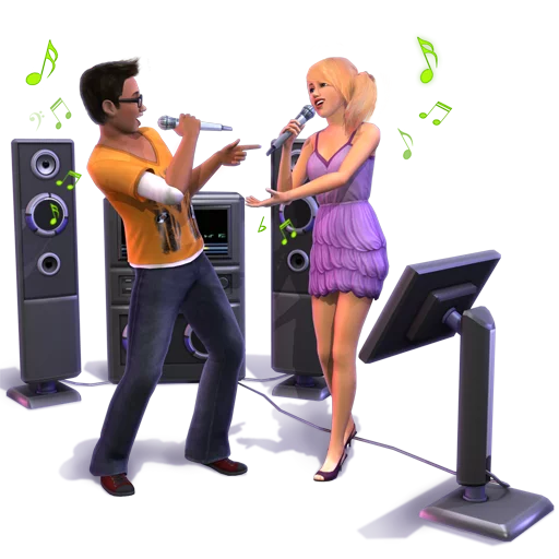 🎤 Стикер «SIMS4» для Telegram