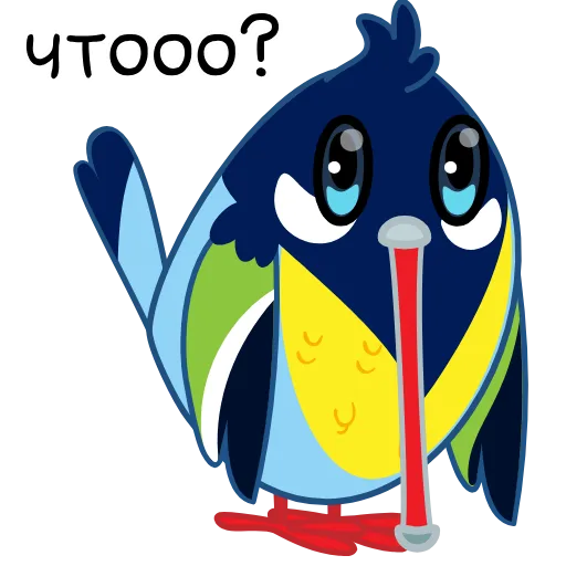Эмодзи Синичка для Telegram — скачать