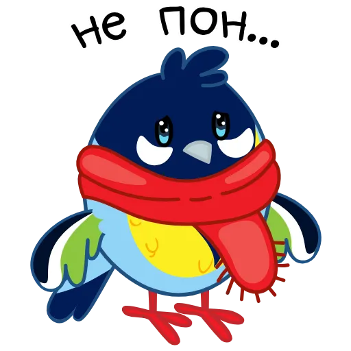 🤩 Эмодзи «Синичка» для Telegram