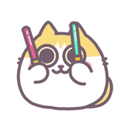 🥳 Стикер «sinkcomics cats» для Telegram