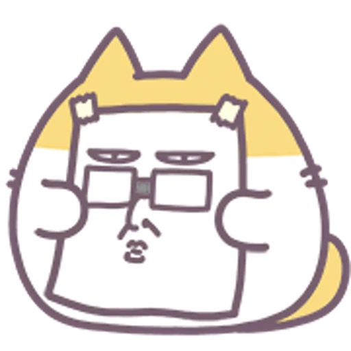 🤓 Стикер «sinkcomics cats» для Telegram