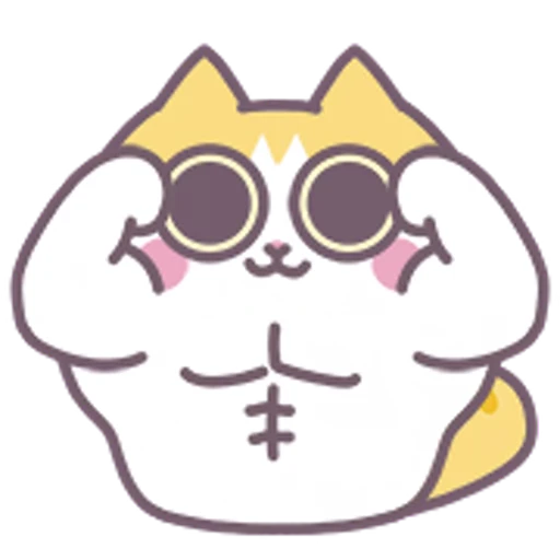 💪 Стикер «sinkcomics cats» для Telegram