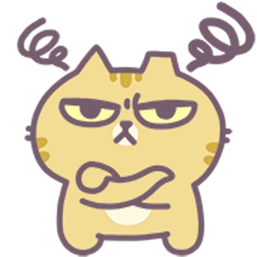 😠 Стикер «sinkcomics cats» для Telegram