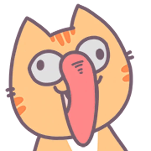 👅 Стикер «sinkcomics cats» для Telegram