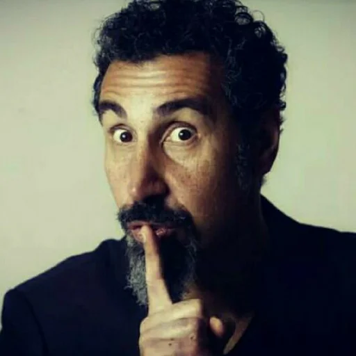 🤫 Стикер «SYSTEM OF A DOWN» для Telegram
