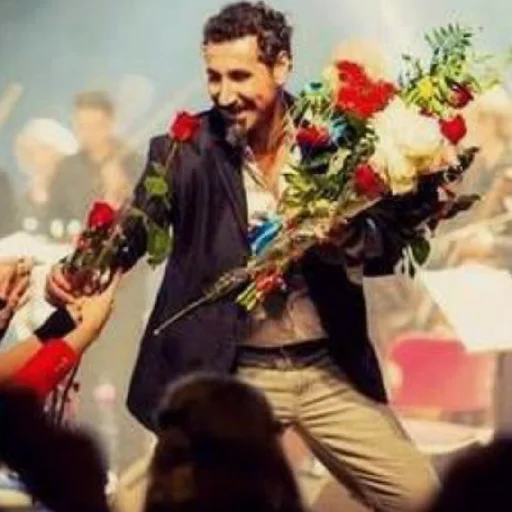 🌹 Стикер «SYSTEM OF A DOWN» для Telegram