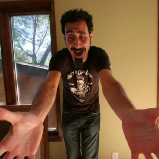 🥲 Стикер «SYSTEM OF A DOWN» для Telegram