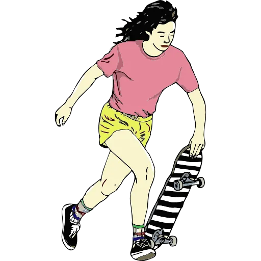 🛹 Эмодзи «Skate Or Die» для Telegram