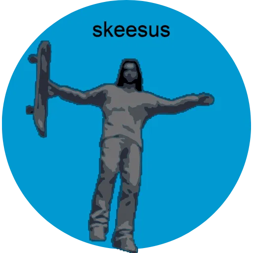 🛹 Эмодзи «Skate Or Die» для Telegram