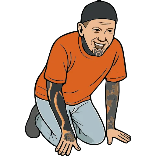 😂 Эмодзи «Skate Or Die» для Telegram