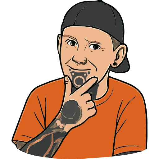 🧐 Эмодзи «Skate Or Die» для Telegram