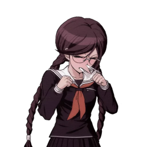 📚 Стикер «Danganronpa» для Telegram