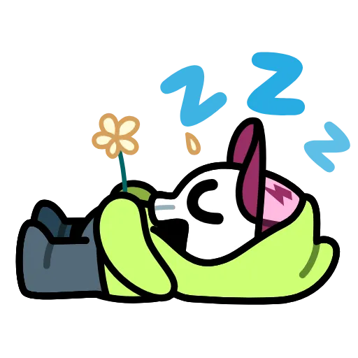 😴 Эмодзи «скелетик» для Telegram