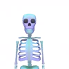 👋 Эмодзи «👋 Skeleton - смайлы со скелетиками» для Telegram