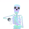 ⌚️ Эмодзи «👋 Skeleton - смайлы со скелетиками» для Telegram