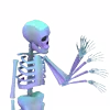 🖐 Эмодзи «👋 Skeleton - смайлы со скелетиками» для Telegram