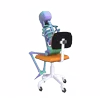 🪑 Эмодзи «👋 Skeleton - смайлы со скелетиками» для Telegram
