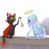 🤪 Эмодзи «👋 Skeleton - смайлы со скелетиками» для Telegram