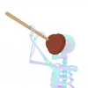 🚽 Эмодзи «👋 Skeleton - смайлы со скелетиками» для Telegram