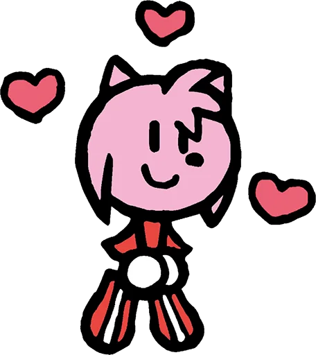 ❤️ Стикер «Sonic the Sketchog» для Telegram
