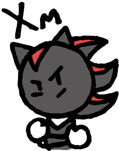 😕 Стикер «Sonic the Sketchog» для Telegram