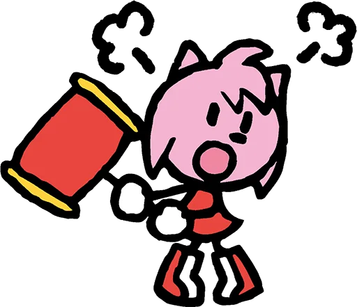 😤 Стикер «Sonic the Sketchog» для Telegram