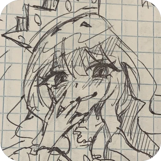 Стикерпак Sketchy rika для Telegram — скачать