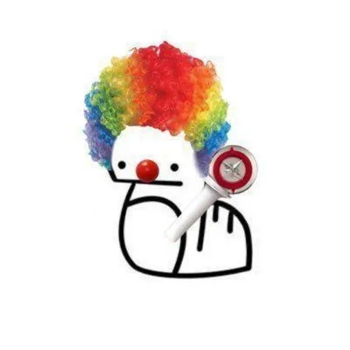 🤡 Стикер «бездомные дети» для Telegram
