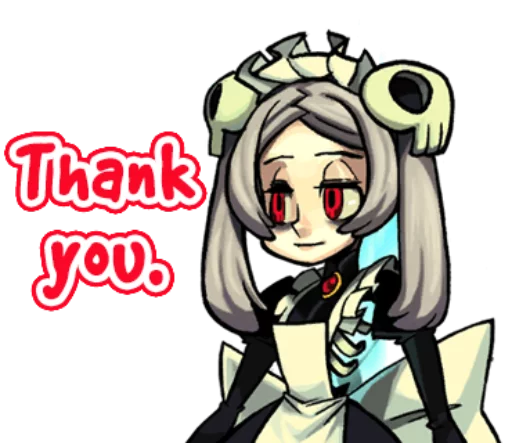 🙂 Стикер «Skullgirls Launch» для Telegram