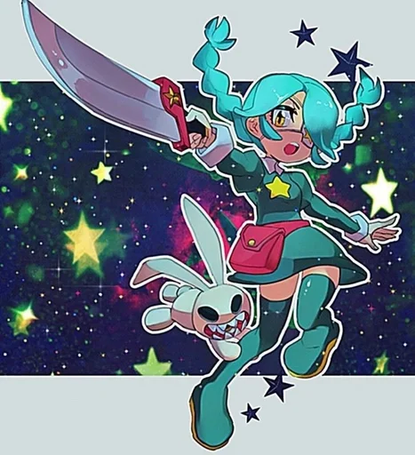 💫 Стикер «Skullgirls» для Telegram