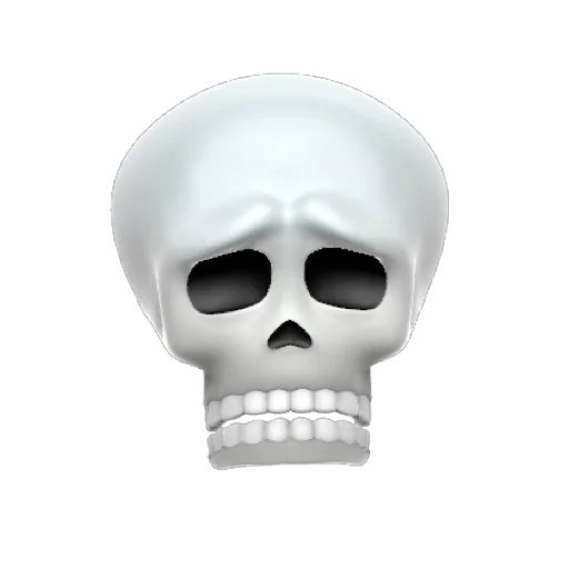 Стикерпак SKULL MEMOJI для Telegram — скачать