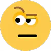 🤨 Эмодзи «skype» для Telegram