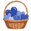 🧺 Эмодзи «Karma Blue» для Telegram