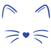 🐱 Эмодзи «Karma Blue» для Telegram