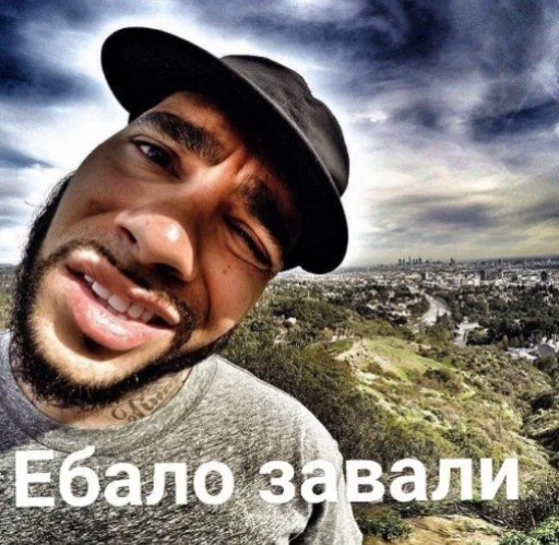 😁 Стикер «Слава мэрлоу» для Telegram