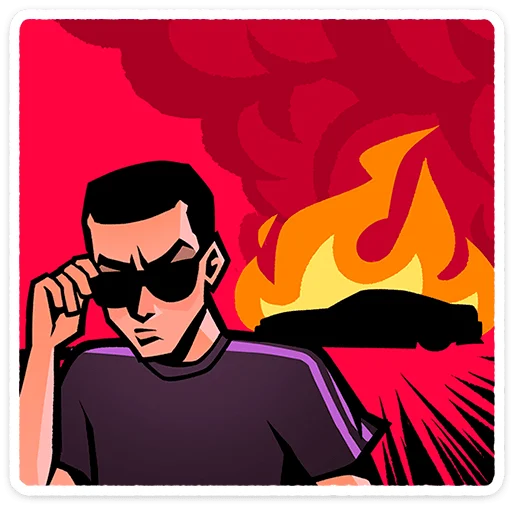 ⭐ Стикер «Славян без надписей» для Telegram
