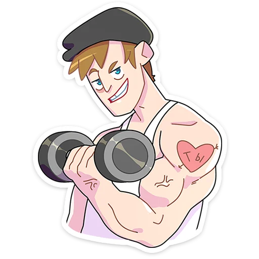 💪 Стикер «Славик вернулся» для Telegram