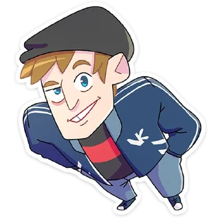 😏 Стикер «Славик вернулся» для Telegram