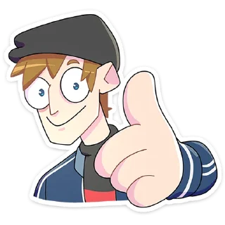 👍 Стикер «Славик вернулся» для Telegram