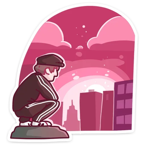 🌅 Стикер «Спойлер - новый славик» для Telegram
