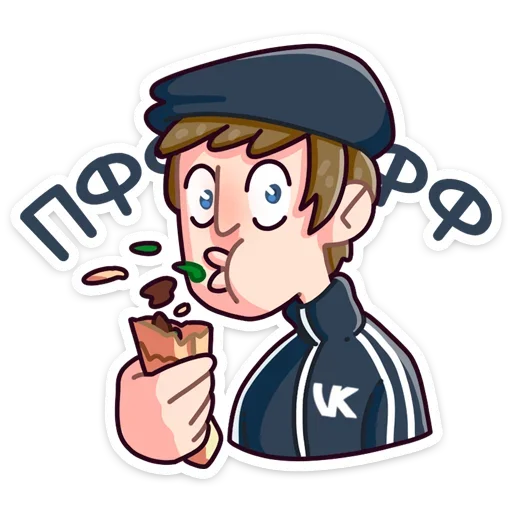 😳 Стикер «Спойлер - новый славик» для Telegram