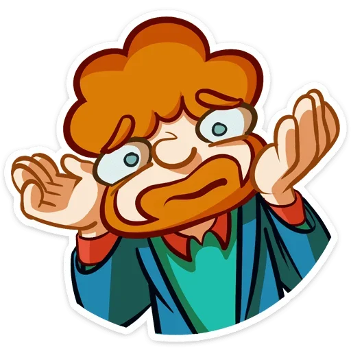Стикерпак Рыжий Славик для Telegram — скачать