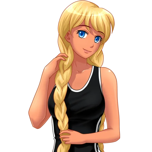 😏 Стикер «Slavya Everlasting Summer» для Telegram