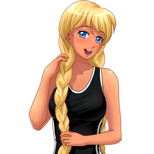 😄 Стикер «Slavya Everlasting Summer» для Telegram