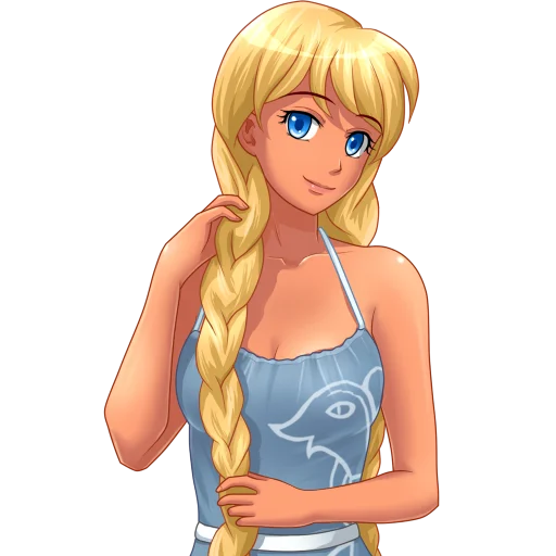 😏 Стикер «Slavya Everlasting Summer» для Telegram