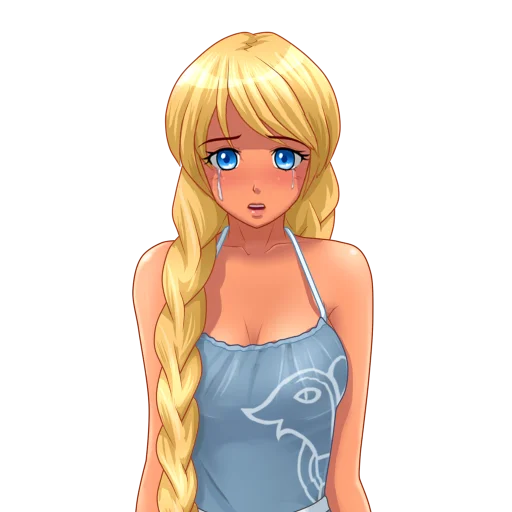 😢 Стикер «Slavya Everlasting Summer» для Telegram