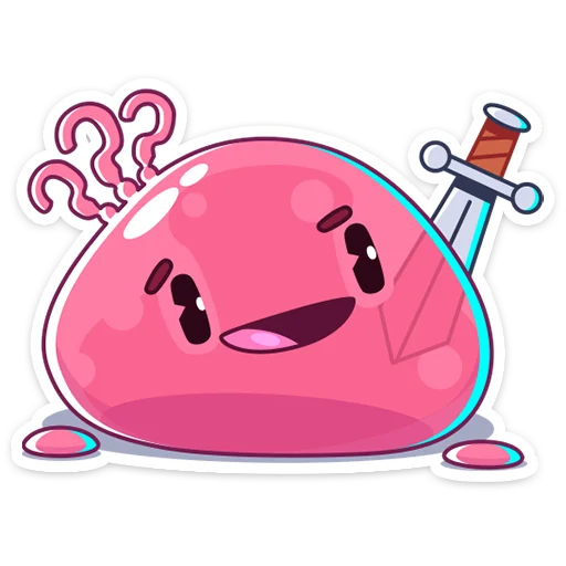 Стикерпак Slime для Telegram