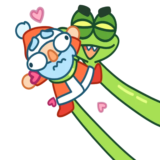 🥰 Эмодзи «Змеюк» для Telegram